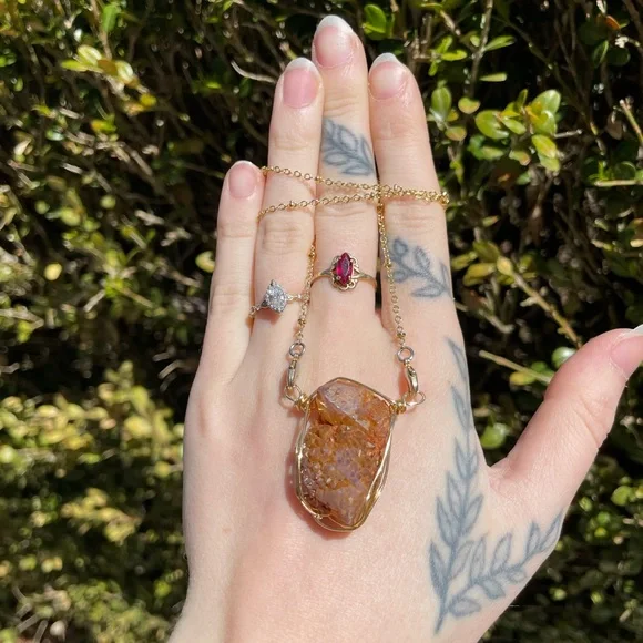 Spirit quartz interchangeable necklace - Picture 4 of 5